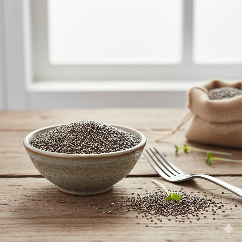 Fresh microgreens in a bowl — ready to eat